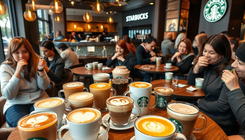 customer reviews starbucks lattes