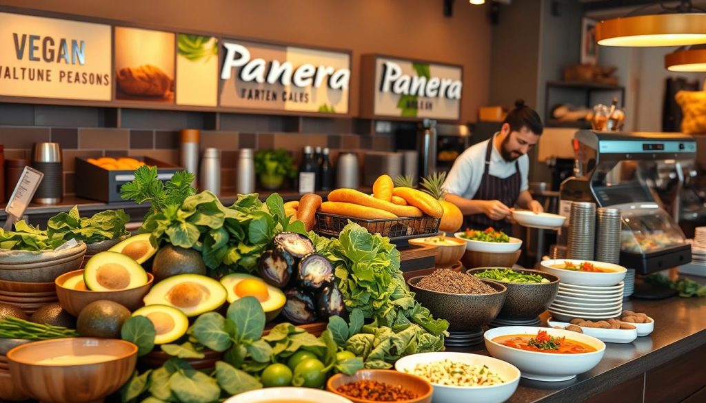 customizing vegan meals at Panera Bread