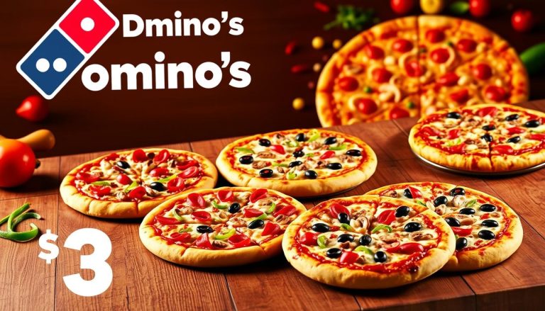 domino's $3 pizza menu