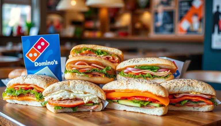 domino's sandwiches menu