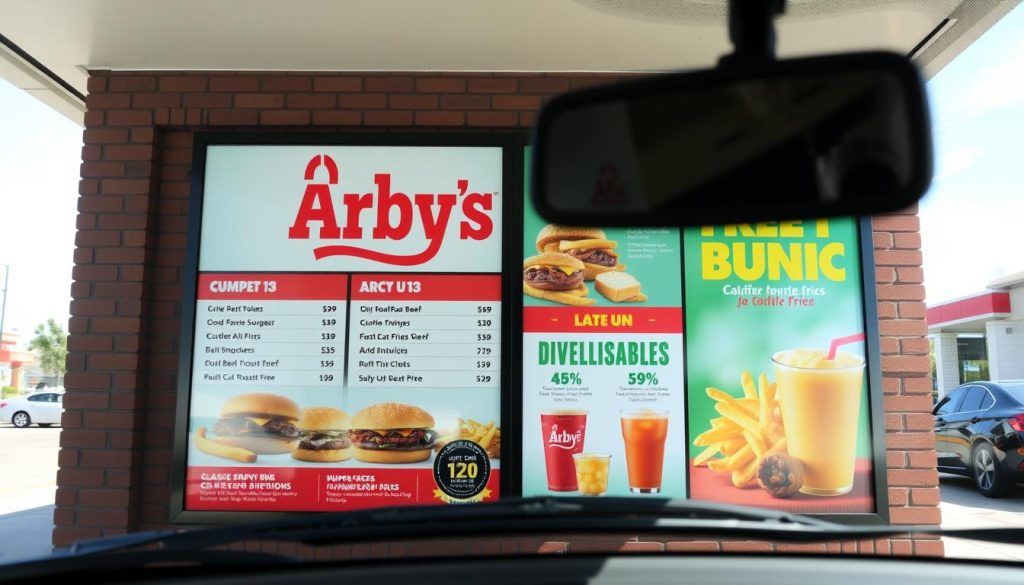 drive thru Arby's latest promotions