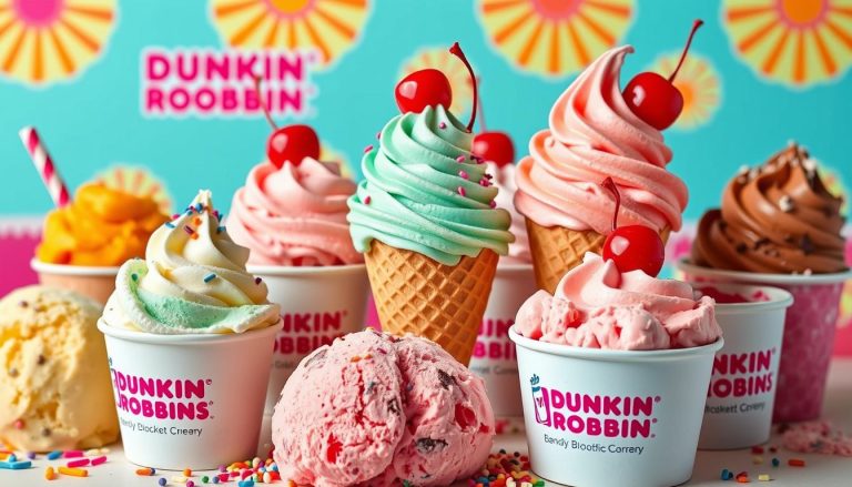 dunkin baskin robbins menu