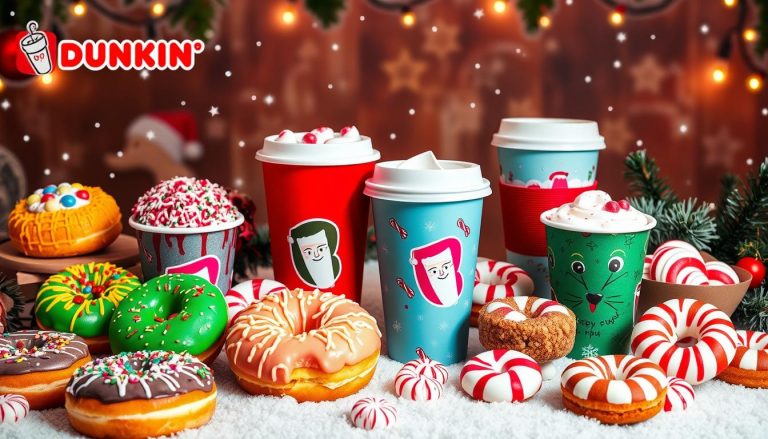 dunkin christmas menu