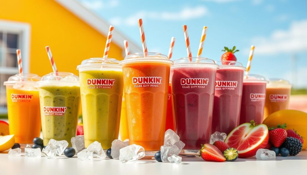 dunkin' cold blended drinks