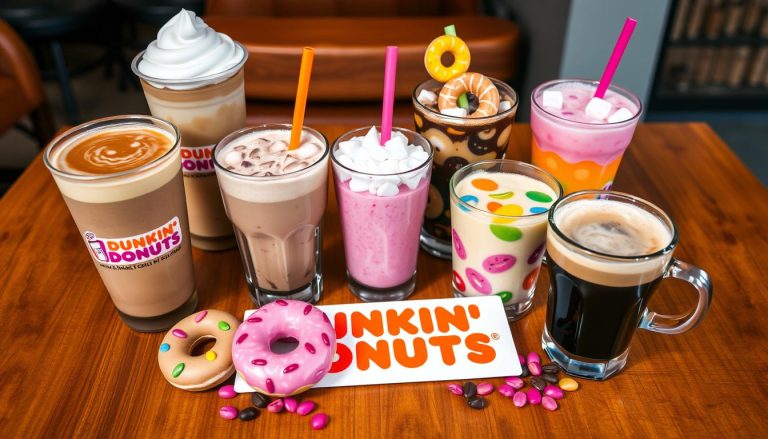 dunkin donuts beverage menu