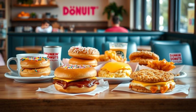 dunkin donuts breakfast menu