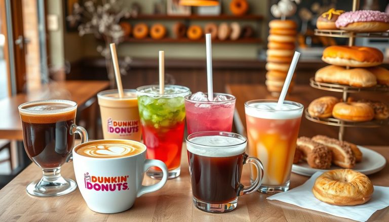 dunkin donuts decaf menu