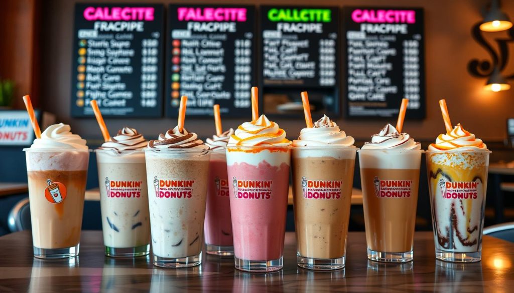 dunkin' donuts frappe price