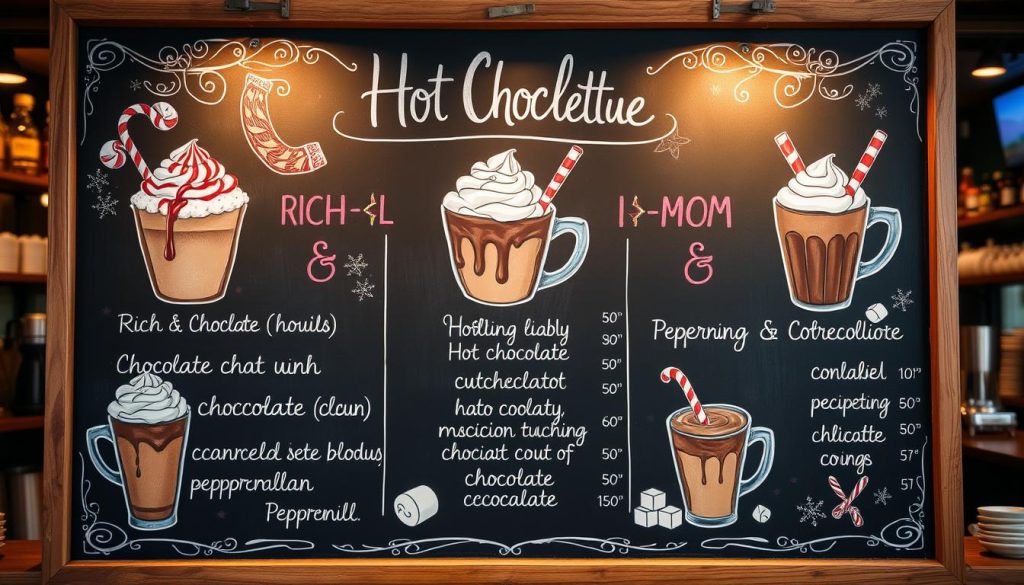 dunkin donuts hot cocoa menu