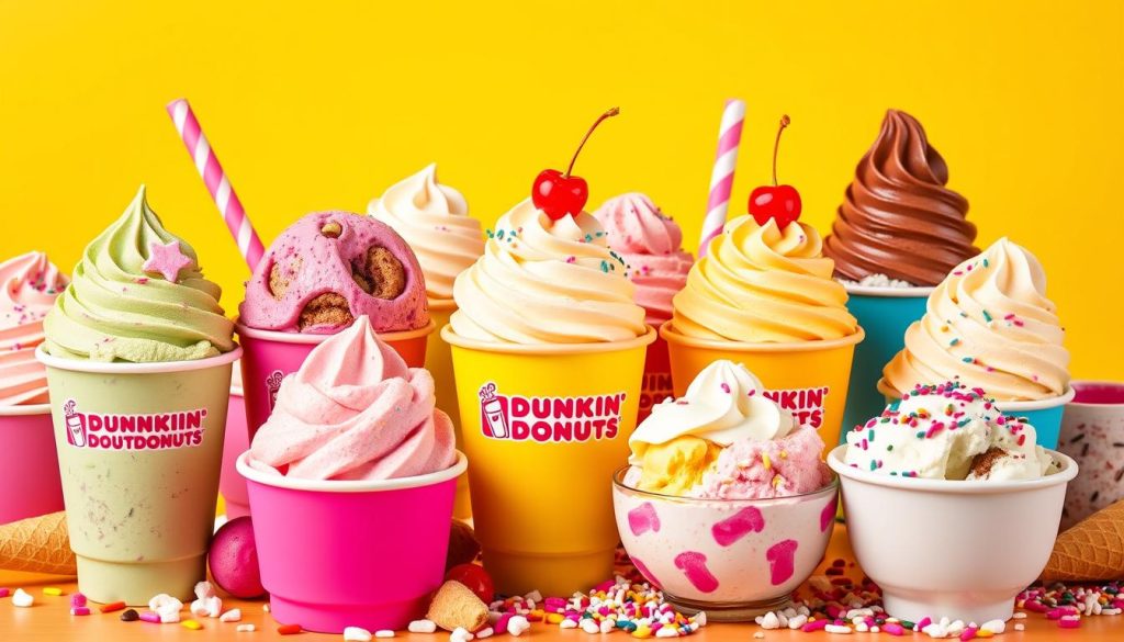 dunkin donuts ice cream availability