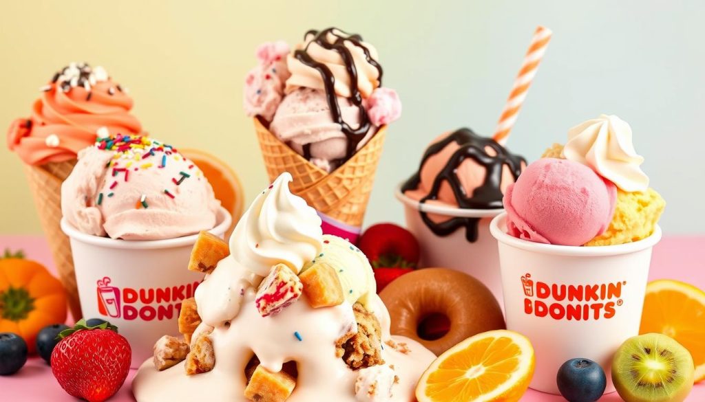 dunkin donuts ice cream options