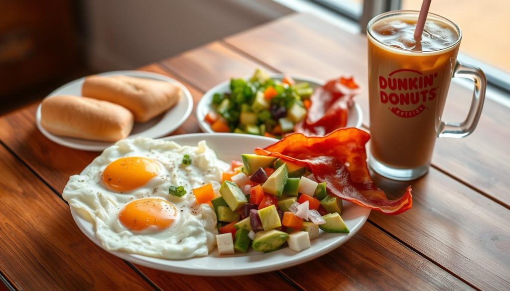 dunkin donuts keto breakfast options