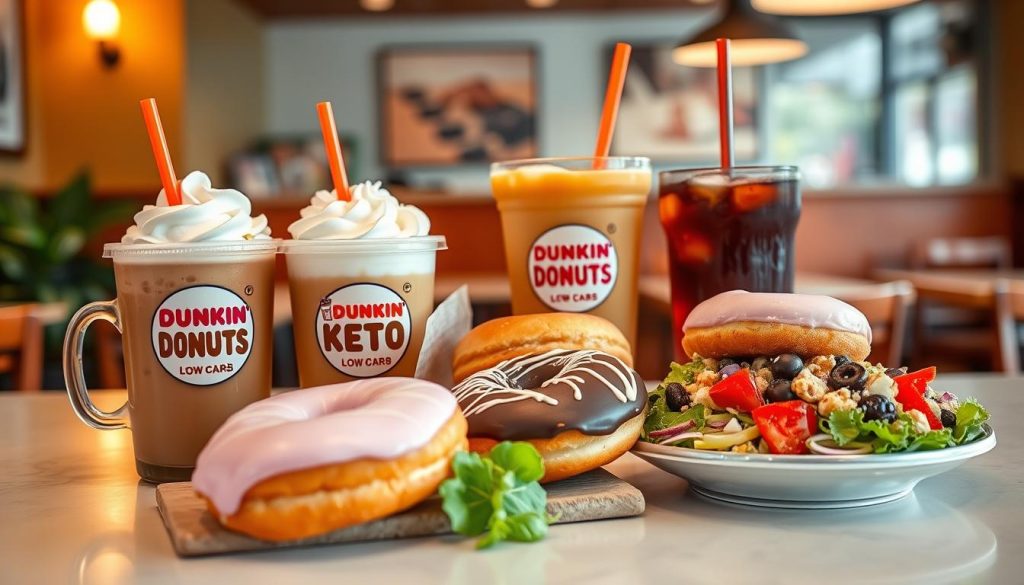 dunkin donuts low carb menu