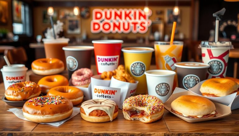 dunkin donuts menu