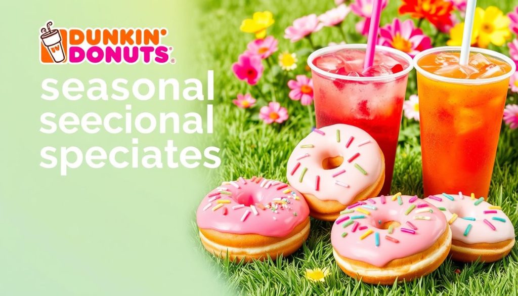 dunkin donuts seasonal specials