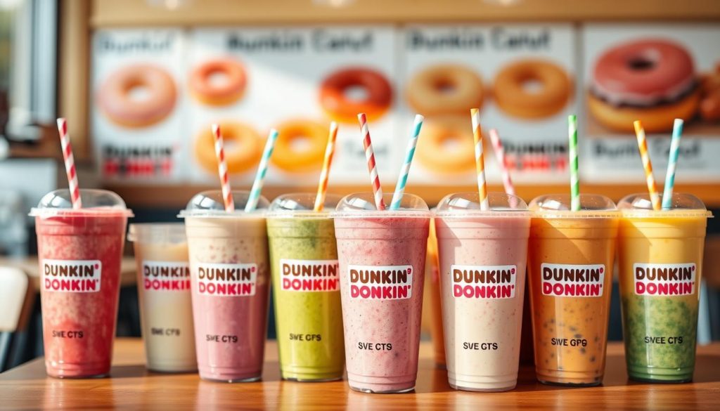 dunkin' donuts smoothies prices