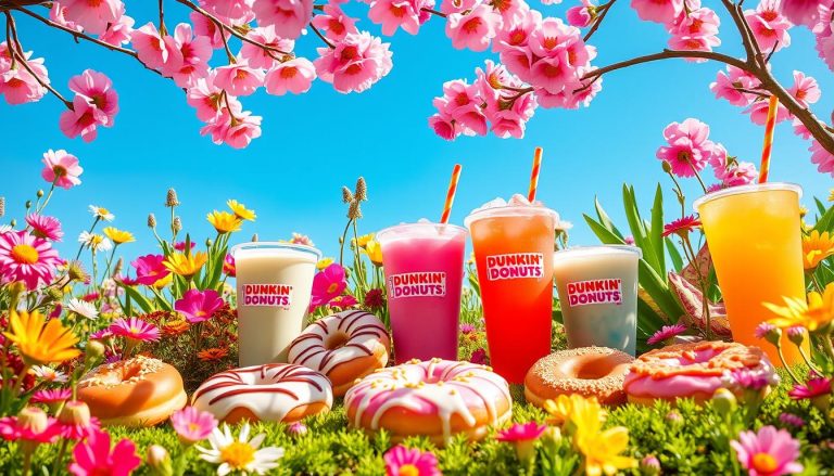 dunkin donuts spring menu