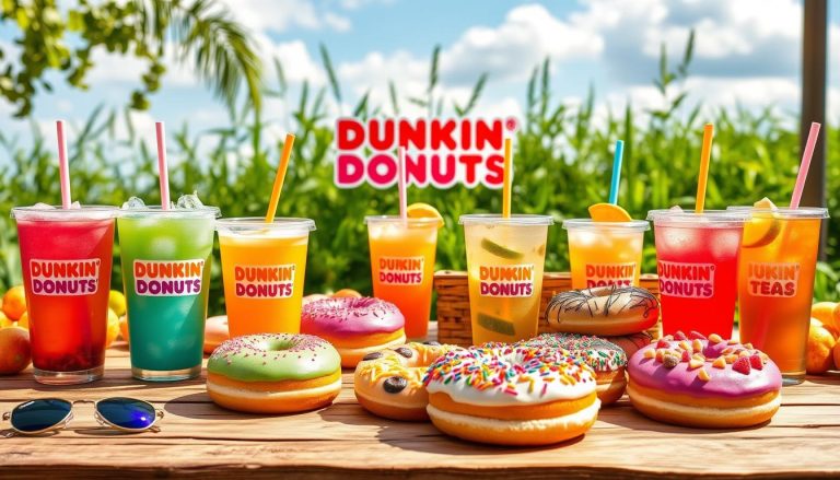 dunkin donuts summer menu