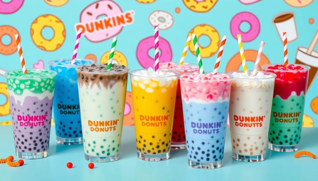 dunkin donuts tapioca drinks