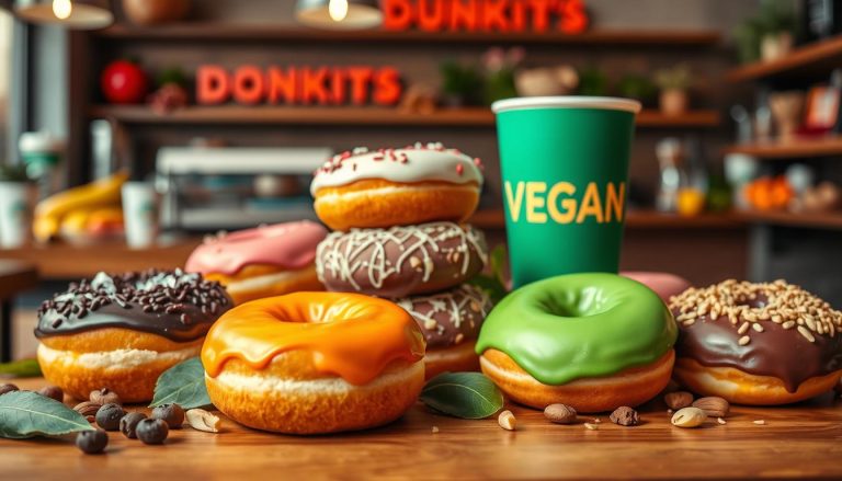 dunkin donuts vegan menu