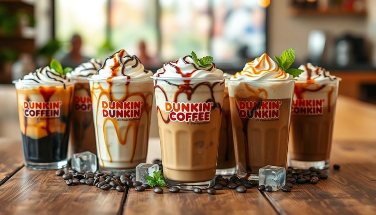 dunkin frozen coffee menu