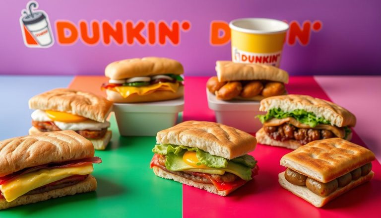 dunkin sandwich menu