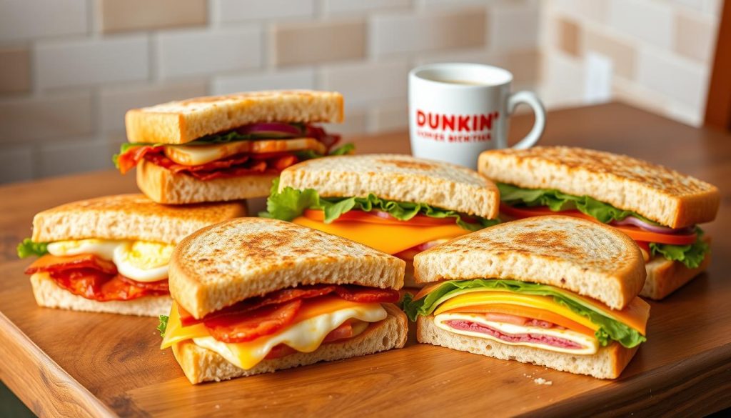 dunkin sandwich prices