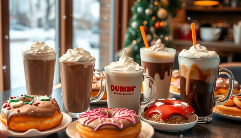 dunkin winter menu