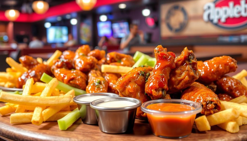 enjoy applebee's wings