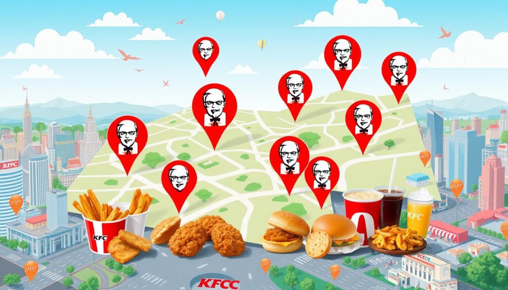 find KFC locations easily