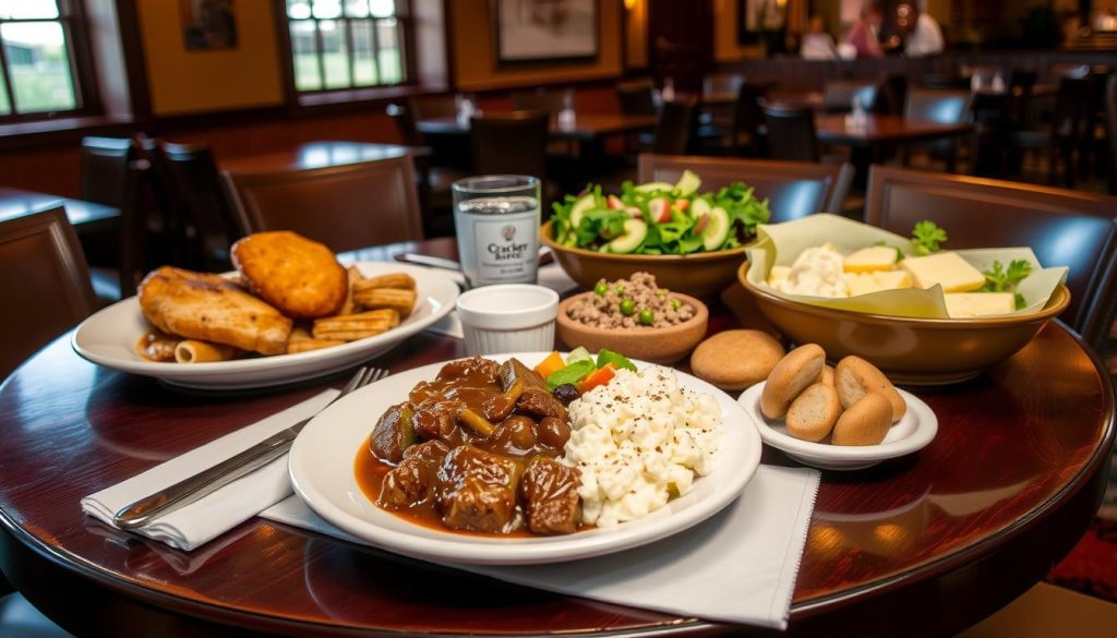 gluten free entrees cracker barrel