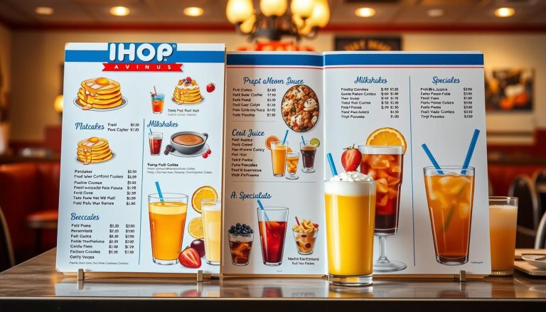 ihop drink menu