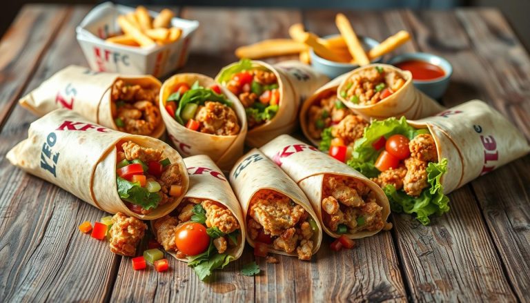 kfc chicken wraps