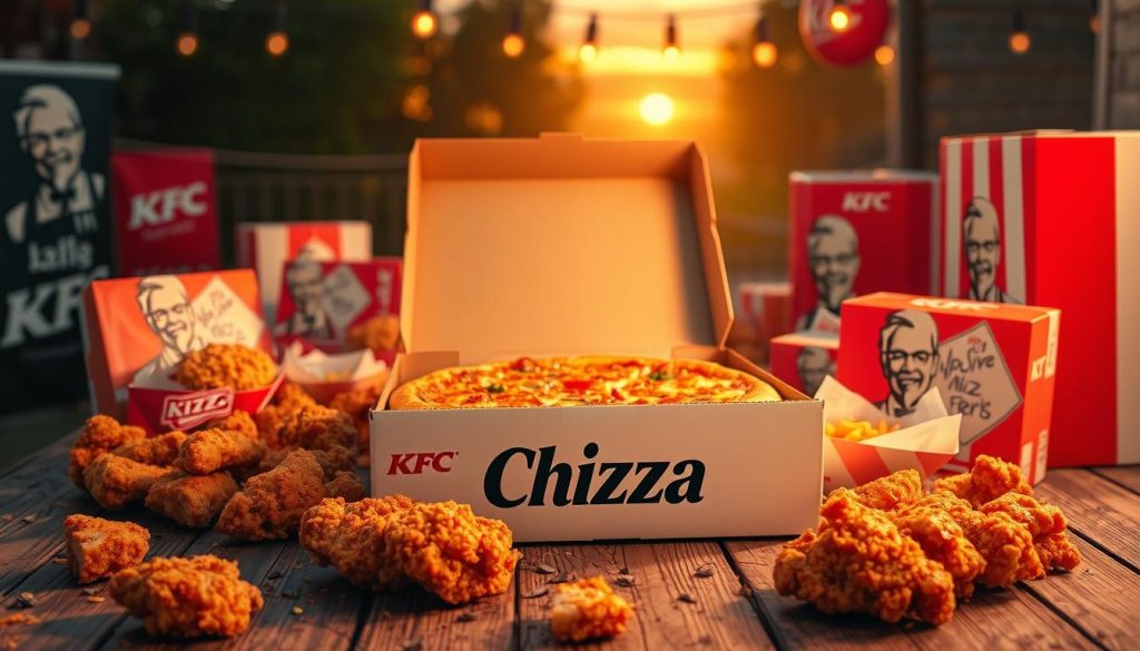 kfc chizza delivery