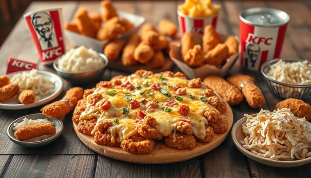 kfc chizza vs other products