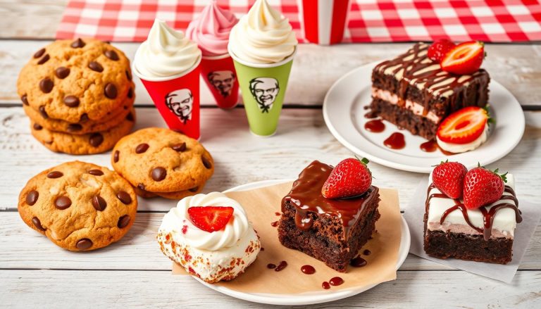 kfc dessert menu