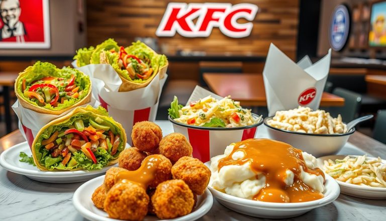 kfc vegetarian menu