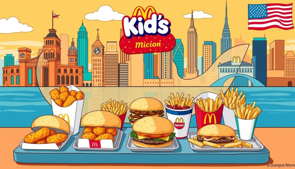 localized pricing variations McDonald's kids menu