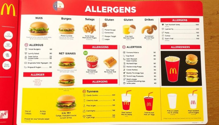 mcdonald's allergen menu