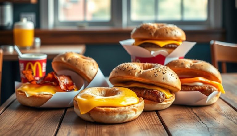 mcdonald's breakfast menu bagel