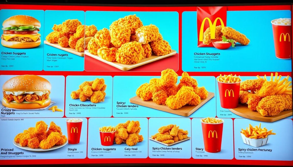 mcdonald's chicken menu pricing