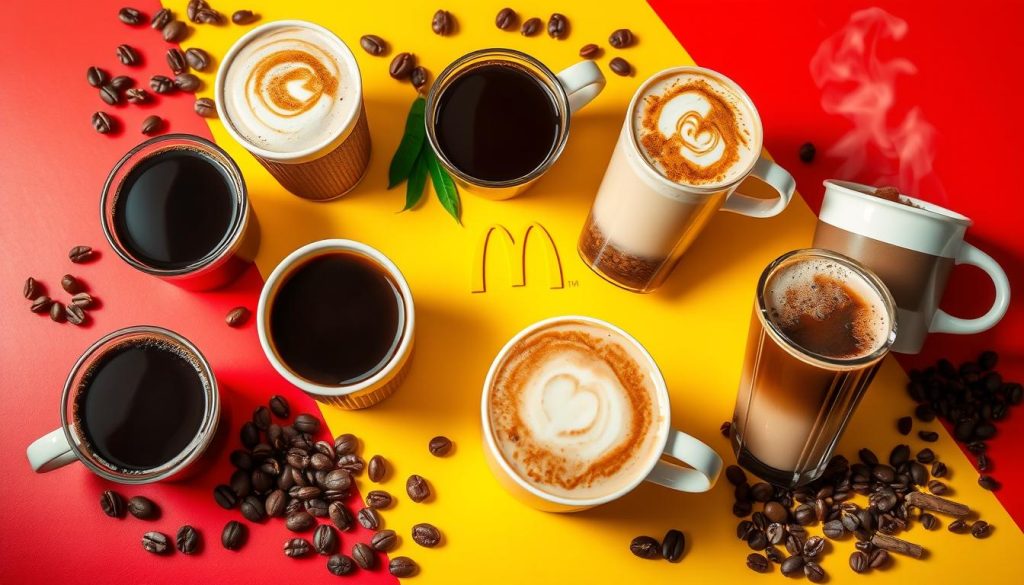 mcdonald's coffee menu prices