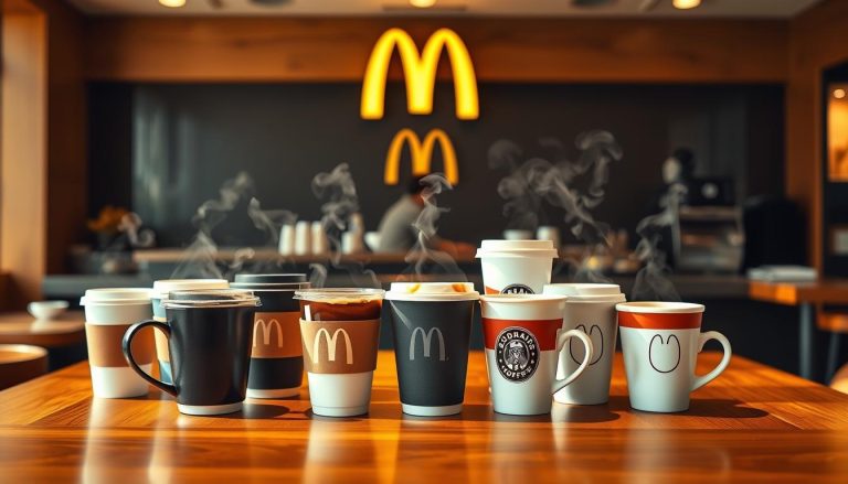 mcdonald's hot coffee menu