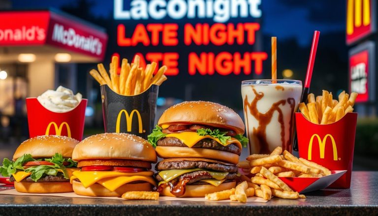 mcdonald's late night menu