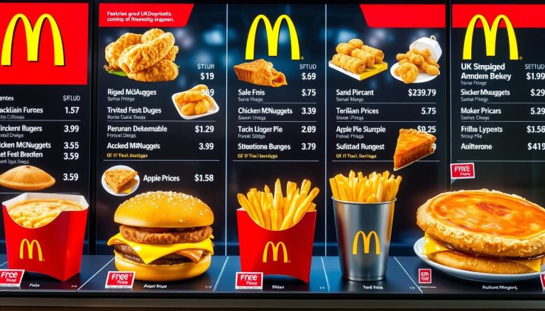 mcdonald's menu uk