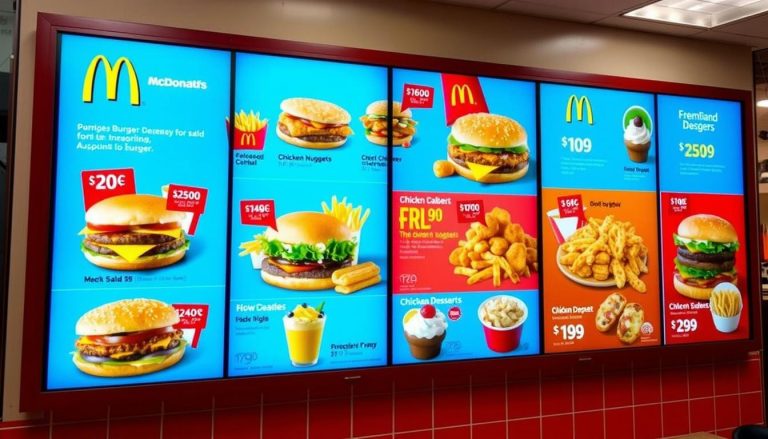 mcdonald's menu with prices