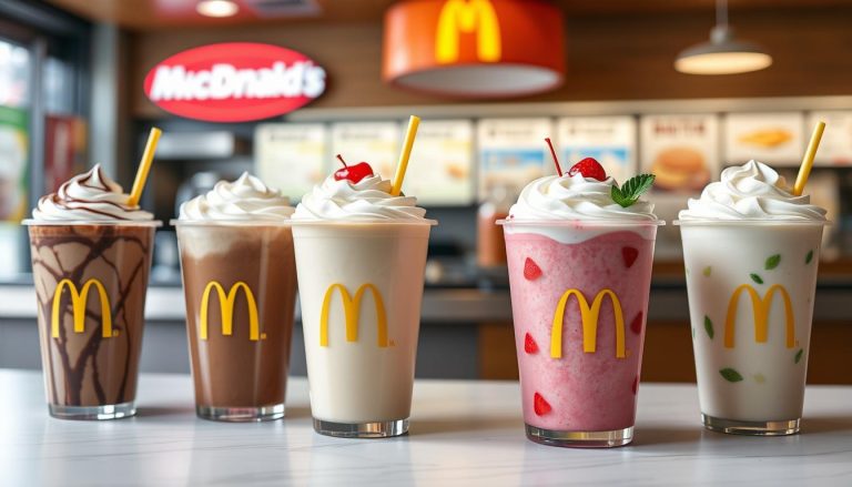 mcdonald's milkshake menu