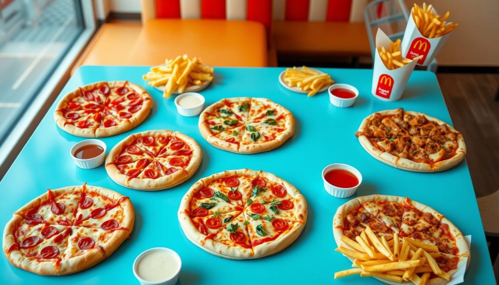 mcdonald's pizza flavors