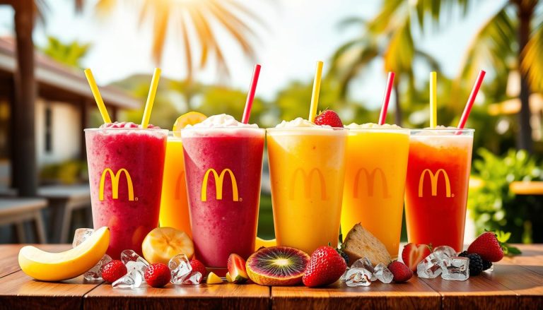 mcdonald's smoothies menu