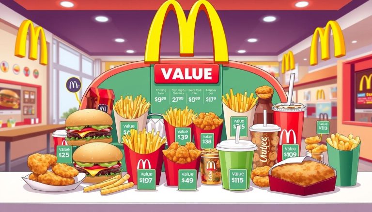 mcdonald's value menu with prices